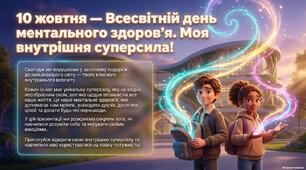 10 жовтня — Всесвітній день ментального здоров’я 💚 | Презентація, відео, інфографіка