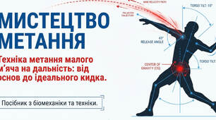 Метання м'яча.