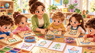 Стаття “GeoBoard Play: розвиток просторового мислення дошкільників засобами ігрового конструювання на геоборді”