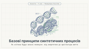 Базові принципи синтетичних процесів у живих організмах