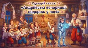 Сценарій свята «Андріївські вечорниці: подорож у часі»