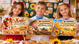 Флешмоб 🍞 "ДЯКУЄМО ЗА ХЛІБ НА НАШОМУ СТОЛІ!" 🌾💛