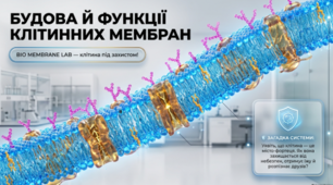 Будова й функції клітинних мембран. Плазматична мембрана. Надмембранні структури (клітинна стінка, глікокалікс) 9 кл НУШ