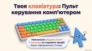 Введення текстових даних. 3 клас НУШ