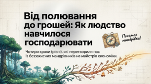 Історичний розвиток форм господарювання.  Привласнювальне і відтворювальне господарювання.  Натуральне і товарне господарство
