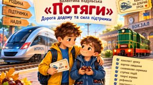Робота з дитячою книгою. Валентина Вздульська "Потяги"
