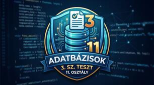 Adatbázisok 3. számú teszt
