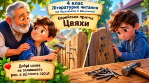 Експрес-тест за змістом притчі «Цвяхи»