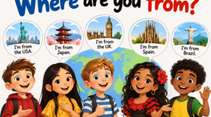 Where are you from? Smart Junior 4