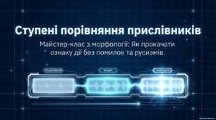 Ступені порівняння прислівників