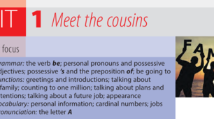 Unit 1. Meet the cousins