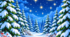 ❄️ ЗИМОВИЙ ЛІС ❄️  Декорація для оформлення сцени  ✨ Різні розміри 🖨️ Файл PDF для друку