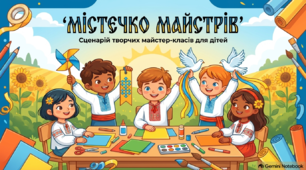 Деталізоване інтерактивне свято до Дня захисту дітей «Містечко майстрів»: Творчі майстер-класи для учнів початкової школи.