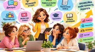  Інтерактивні форми методичної роботи як засіб підвищення професійної майстерності педагога.