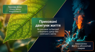 Фотосинтез: темнова фаза та хемосинтез