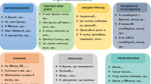 Вчуся висловлювати власну думку