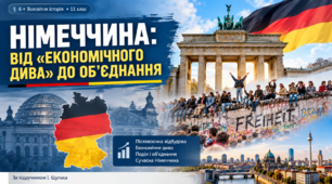 «Німеччина в другій половині ХХ — на початку ХХІ століття». Всесвітня історія, 11 клас