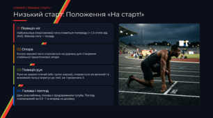 Біг на короткі дистанції (60 м): Аналіз техніки виконання