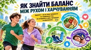 Презентація "Як знайти баланс між рухом і харчуванням"