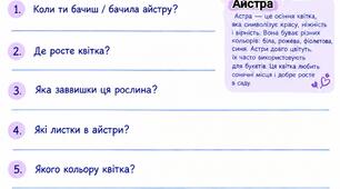 Урок розвитку зв’язного мовлення на тему «Складання твору-опису на основі власних спостережень», 3 клас.
