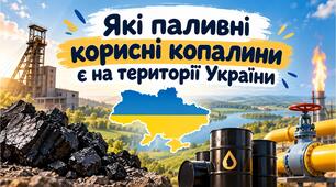 Презентація до уроку ЯДС "Які паливні корисні копалини є на території України"