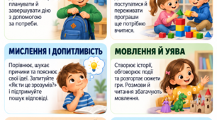 Вікові особливості дітей 5-6 років. пам'ятки для батьків
