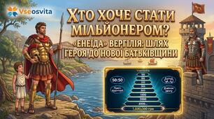 Вергілій «Енеїда»: шлях героя до нової батьківщини