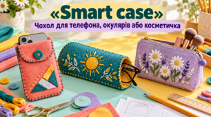Чохол для телефона, окулярів або косметичка.