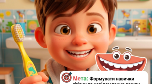 Дидактична гра із соціально побутового орієнтування: " Чистимо зубки ротикові"