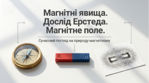 Магнітні явища. Дослід Ерстеда. Магнітне поле.