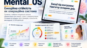 «Емоції під контролем: навігатор складних днів» Презентація для учнів 7–11 класів | 15 слайдів