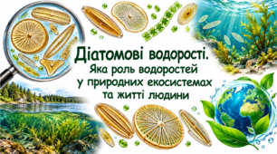 Діатомові водорості. Яка роль водоростей у природних екосистемах та житті людини.