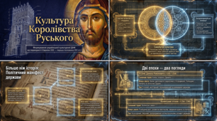 Культура Галицько-Волинського князівства   (Королівства Руського) ХIII — першої половини XIV ст.