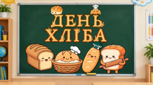 Оформлення дошки "ДЕНЬ ХЛІБА"