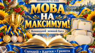 Сценарій батлу до Дня української писемності та мови!