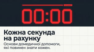 Презентація "Основи домедичної допомоги: Кожна секунда на рахунку"