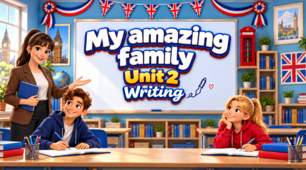 Презентація "My amazing family. Writing" Unit 2, Lesson 9  - 6 клас НУШ (Карпюк)