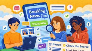 "Цифрові пастки: розпізнай, перевір, захистися!" (MIL Week “We All Play a Part – Media and Information Literacy for the People”)