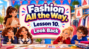 Презентація "Fashion All the Way. Look Back. Lesson 10 " - 9 клас НУШ (Карпюк)