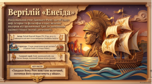 Вергілій. "Енеїда" - національний епос Давнього Риму