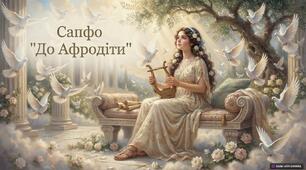 «Сапфо — "десята муза" Еллади. Аналіз ліричного твору "До Афродіти"»