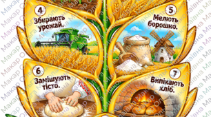 Аплікація «Від зернини до хлібини»
