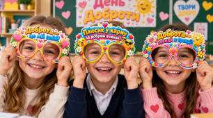 😎💛 Окуляри до Дня доброти «Дивись на світ добрими очима!» 🌈✨