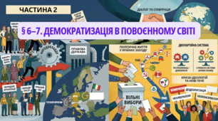 § 6–7. Демократизація   в повоєнному світі (частина 2)