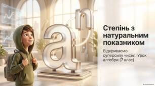 Степінь з натуральним показником