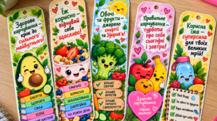 🍎 Закладки «Здорове харчування» 🥦