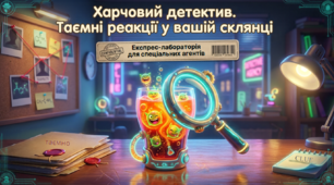 Тиждень здорового харчування. Інтегрований кейс «Хімія в моїй склянці: Харчовий детектив»