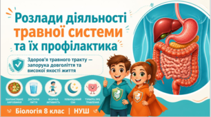 Розлади діяльності травної системи та їх профілактика