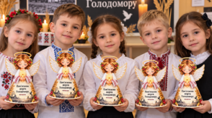 🕯️ АНГЕЛ ПАМ’ЯТІ — ОБ’ЄМНА АПЛІКАЦІЯ 🕊️До Дня пам’яті жертв Голодомору