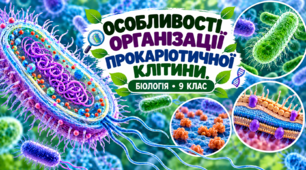 Особливості організації прокаріотичної клітини. 